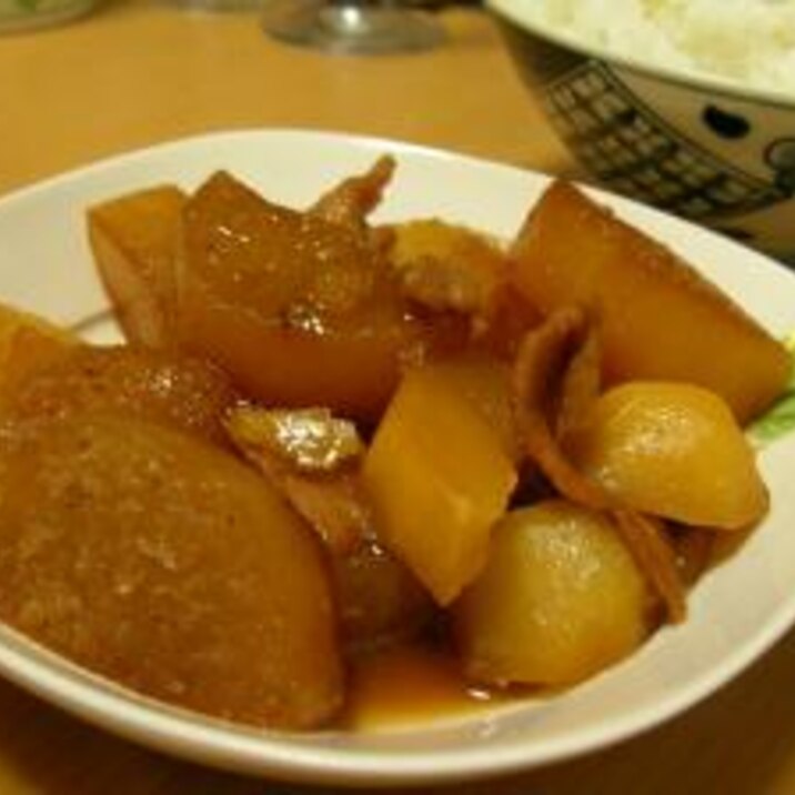 豚肉と大根の煮込み